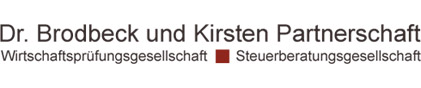 Logo von Dr. Brodbeck und Kirsten Partnerschaft Wirtschaftsprüfungsgesellschaft, Steuerberatungsgesellschaft